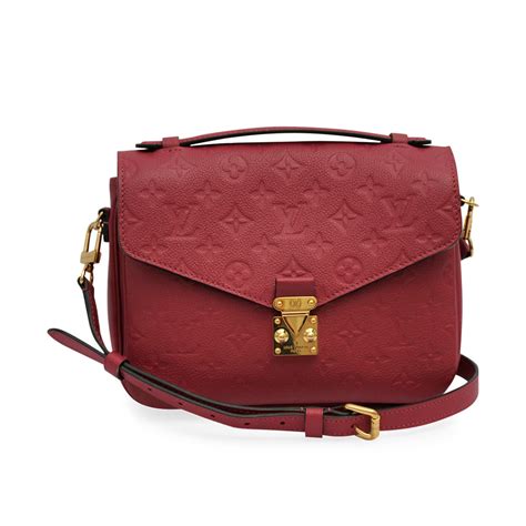 louis vuitton pochette metis empreinte wear and tear|Louis Vuitton Pochette metis reverse.